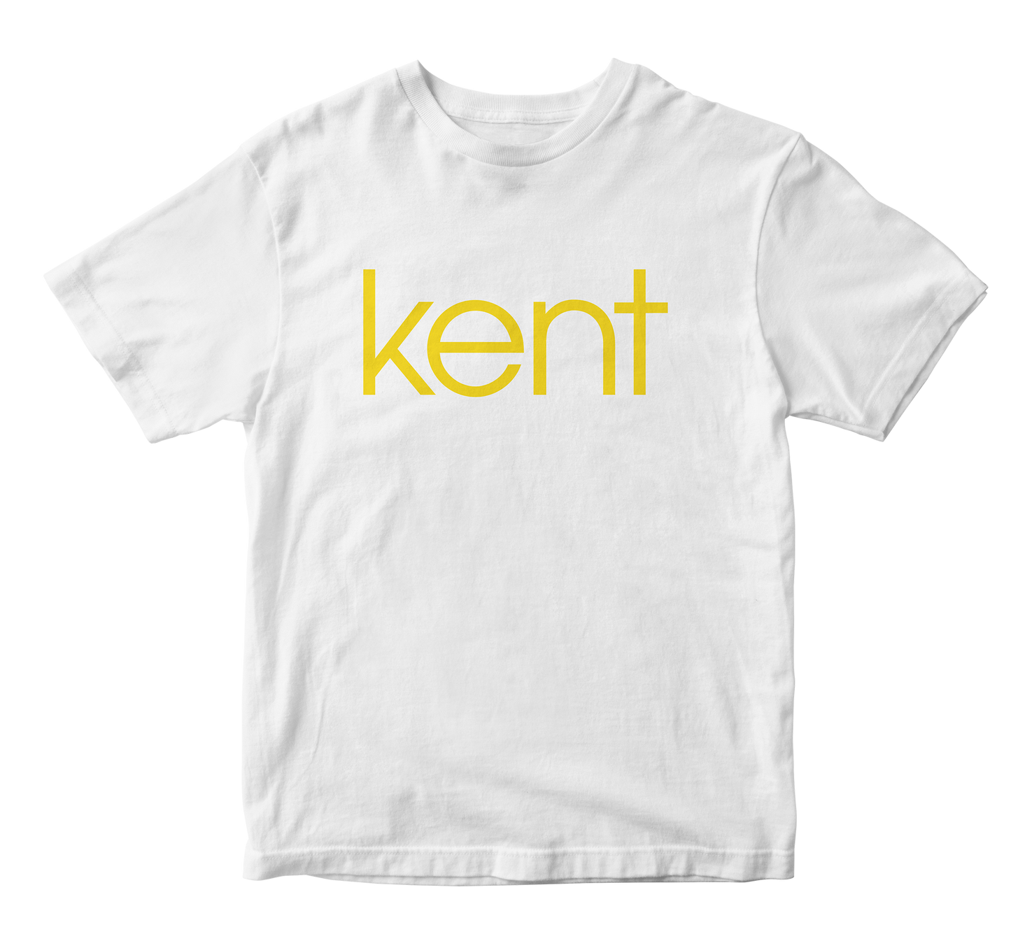 T-Shirt: Logo gul